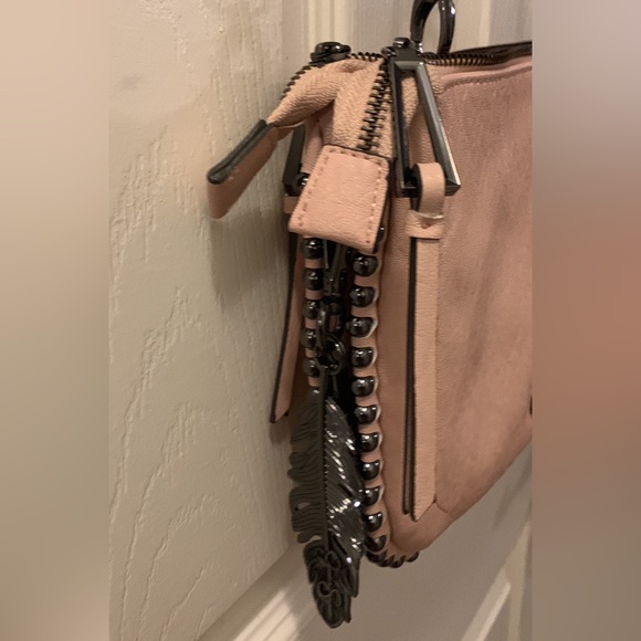 Pink Faux Leather Jessica Simpson Crossbody - Picture 5 of 9